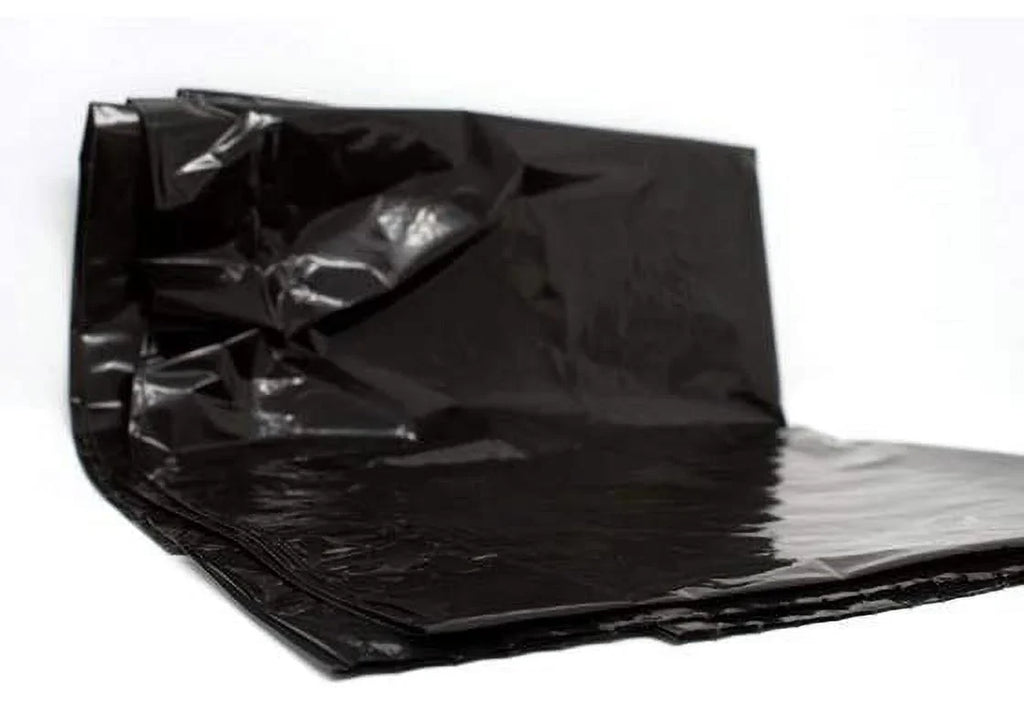 Plastic super weight garment bags on a roll, 72"H , Black - 249/