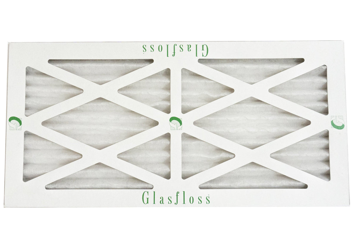 Glasfloss 8x24x1 -  10 -Qty:6 - Furnace Air Filter - Made in  (Actual Size: 7.5 x 23.5x7/8 inch)