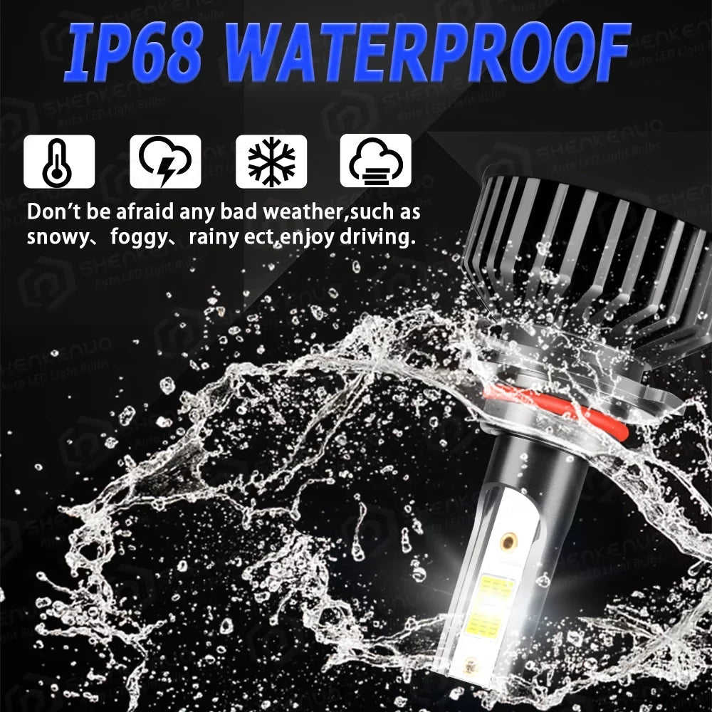 for Mitsubishi Outlander 2017 2018 2019 Combo 9005 H7 Super Bright  Headlight Bulbs High/Low Beam