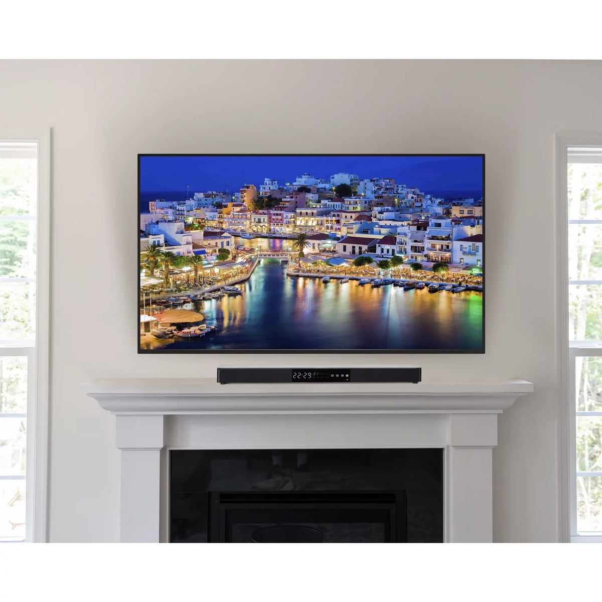 Deco Gear Home Theater Surround Sound 31" Soundbar 2.1  Audio Wireless Bluetooth  (PA30W) - ( )