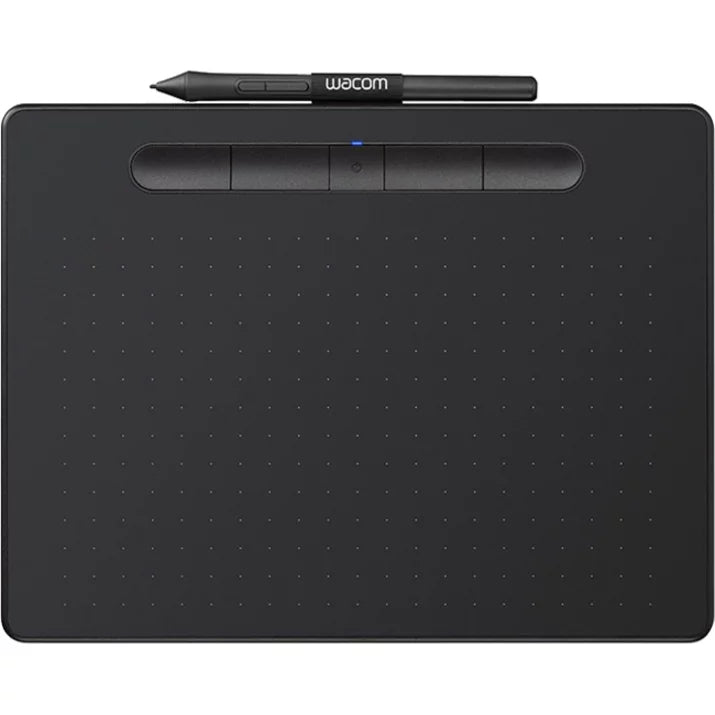 Wacom Intuos Wireless Graphics Drawing Tablet for Mac, , Chromebook & Android (medium) with Software Included, Black (CTL6100WLK0