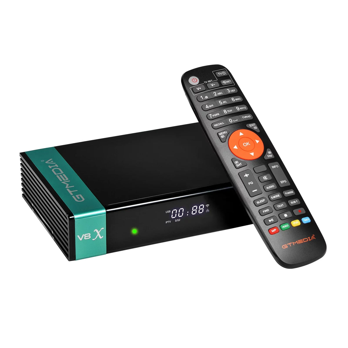 V8X  -S/S2X Signal Receiver, Built-in 2.4G WiFi,  Card Slot