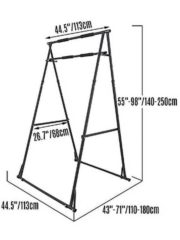 Pull Up Bar Foldable Pull Up Station Aerial Yoga Stand Frame Swing Stand Frame