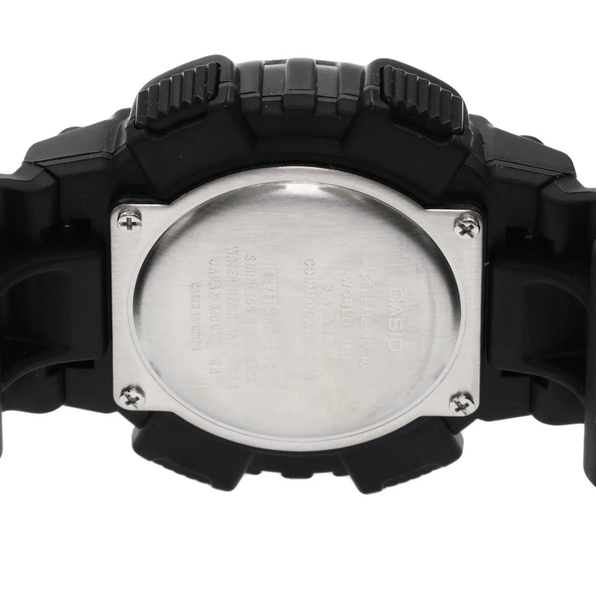 Pre-Owned Casio -110 Watch Stainless Steel/Rubber Men's  (Good)