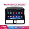 Car Stereo Radio for Honda  2001 2002 2003 2004 2005 2006,2+32GB 9 Inch Touch Screen with Wireless Carplay Android Auto  Navigator Bluetooth WiFi  Radio Mirror Link