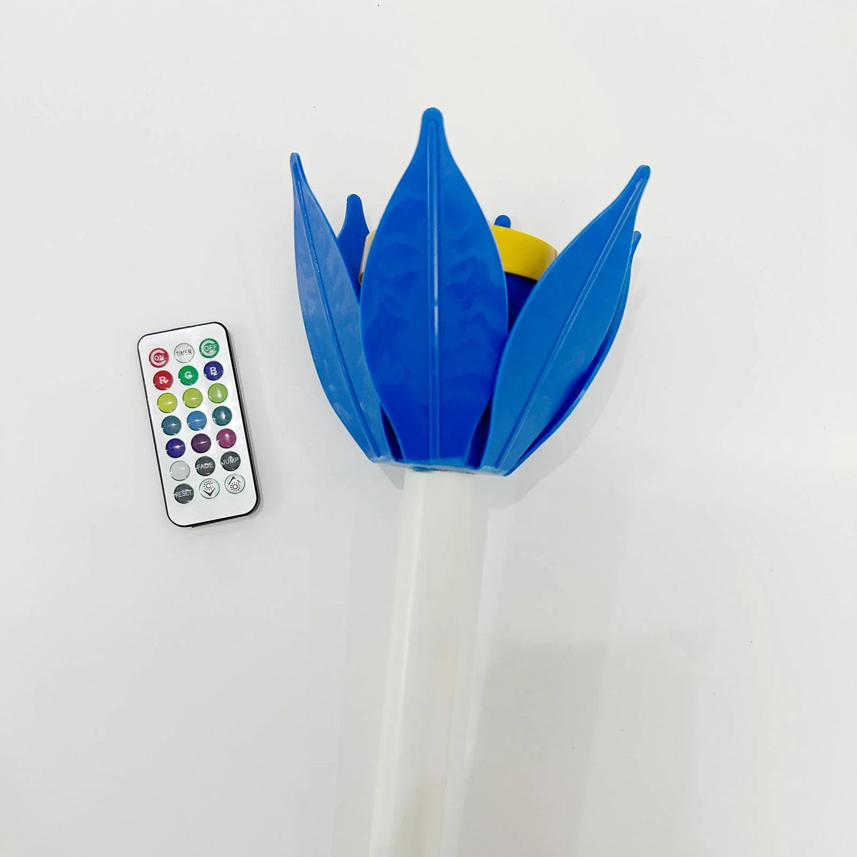 figatia Swimming Pool Flower Fountain with Light Adjustable Sprinkle Lotus Waterfall