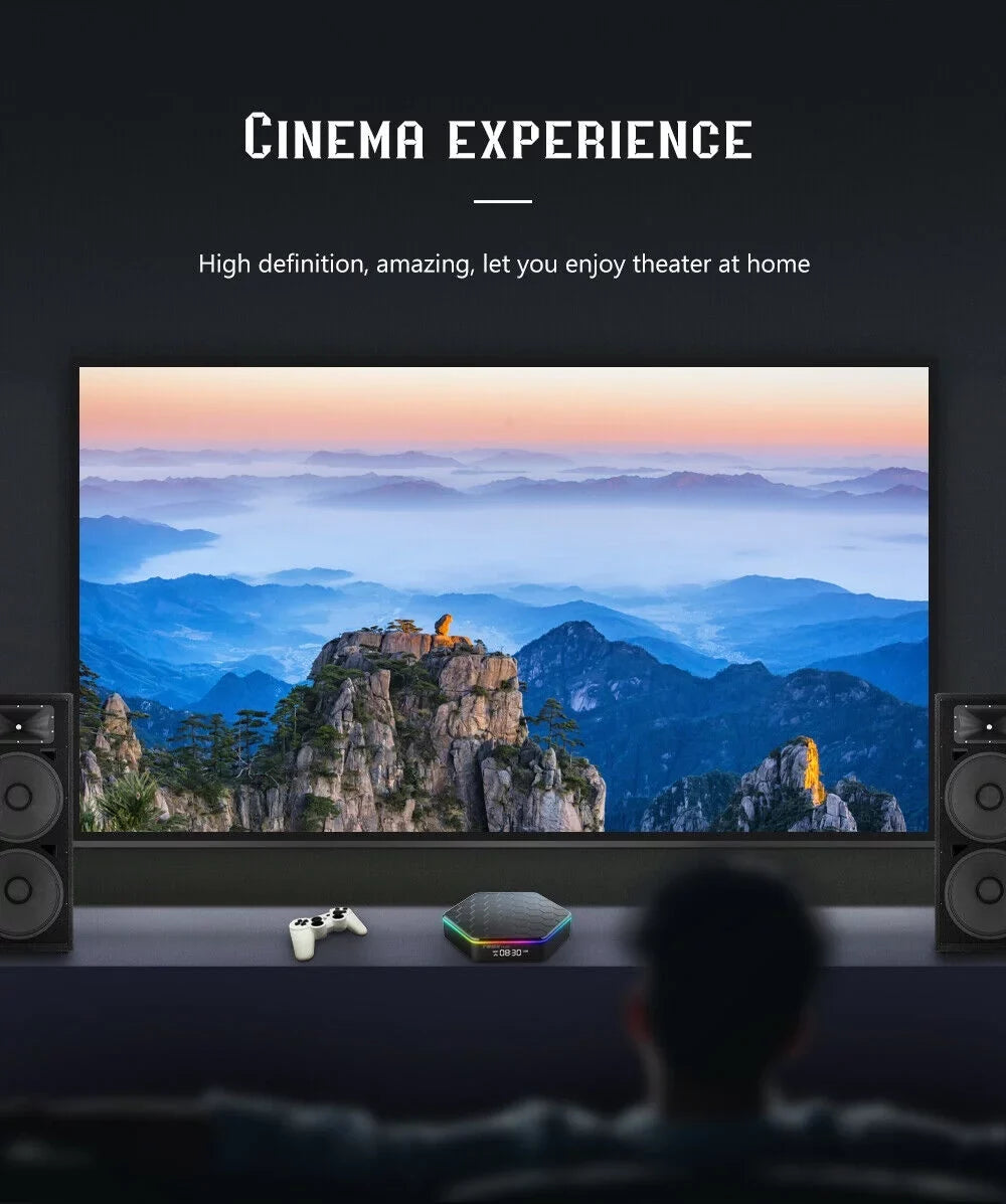 Jahy2Tech Quad Core 8K  Video 64GB Memory 6K Stream Player 2023 T95Z Plus Smart Android 12.0  Box
