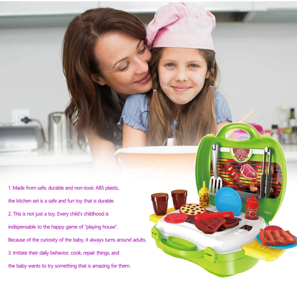 Kitchen Set Toys  Grill For Kid