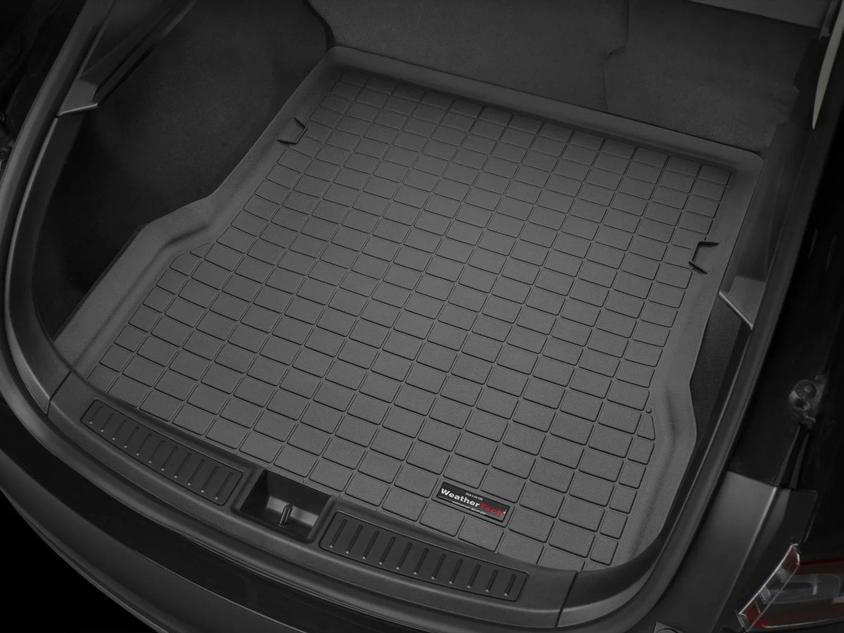WeatherTech Cargo Trunk Liner with Bumper Protector compatible with Ford Edge, Edge  - Behind 2nd Row Seating With Bumper Protector, Tan