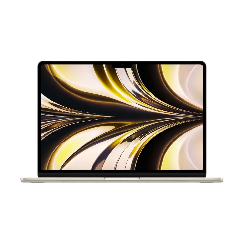 Restored Apple Macbook Air 13.6-inch (8GPU, Starlight) 3.5Ghz 8-Core M2 (2022) Laptop 256  Flash  & 8GB -Mac  (Certified, 1 Yr Warranty) (Refurbished)