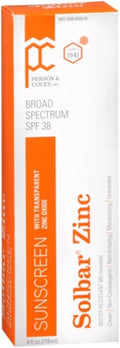 Solbar Zinc Sun Protection Cream  38 4 oz (Pack of 2)