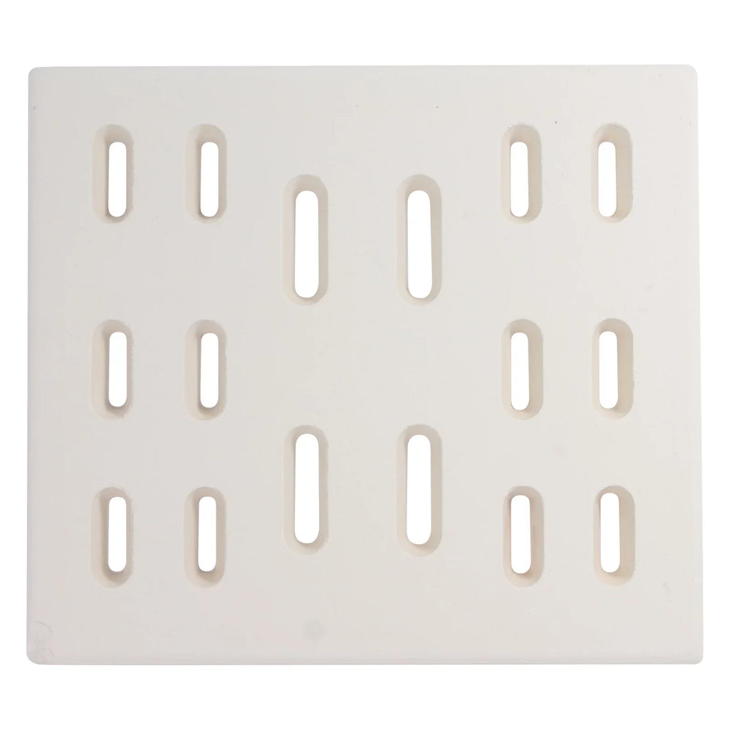 3-Pack  Grill Heat Shield Plate Tent Replacement Parts for Bakers And Chefs Y0005XC-1 - Compatible Barbeque Ceramic Flame Tamer, Guard, Deflector, Flavorizer Bar, Vaporizer Bar, Burner Cover 8"