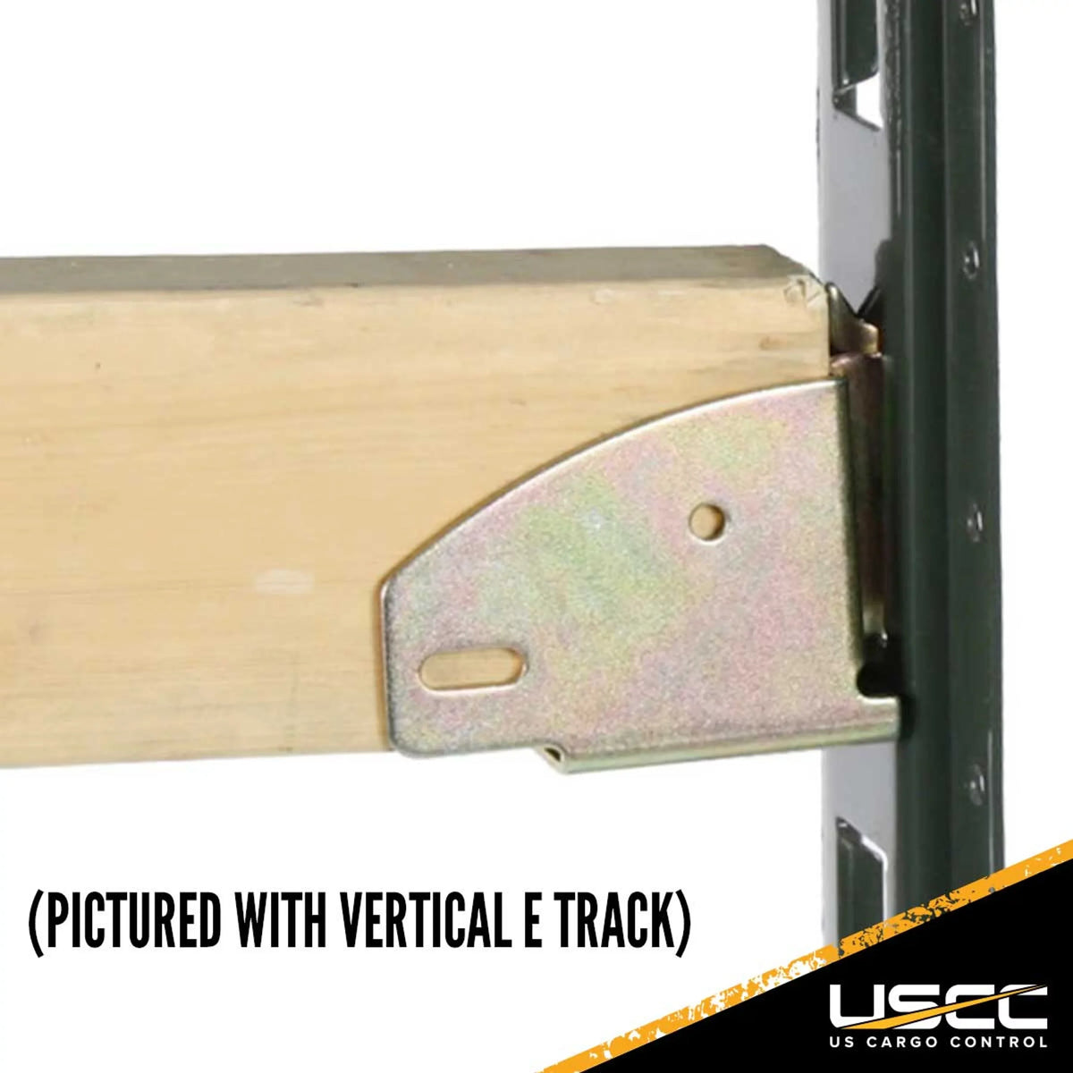 Cargo Control Enclosed Utility Trailer Shelving Kit, Convenient E Track Kit, Includes E Track Rails and Wood End Sockets, Easily Secure Cargo In Your Utility Trailer