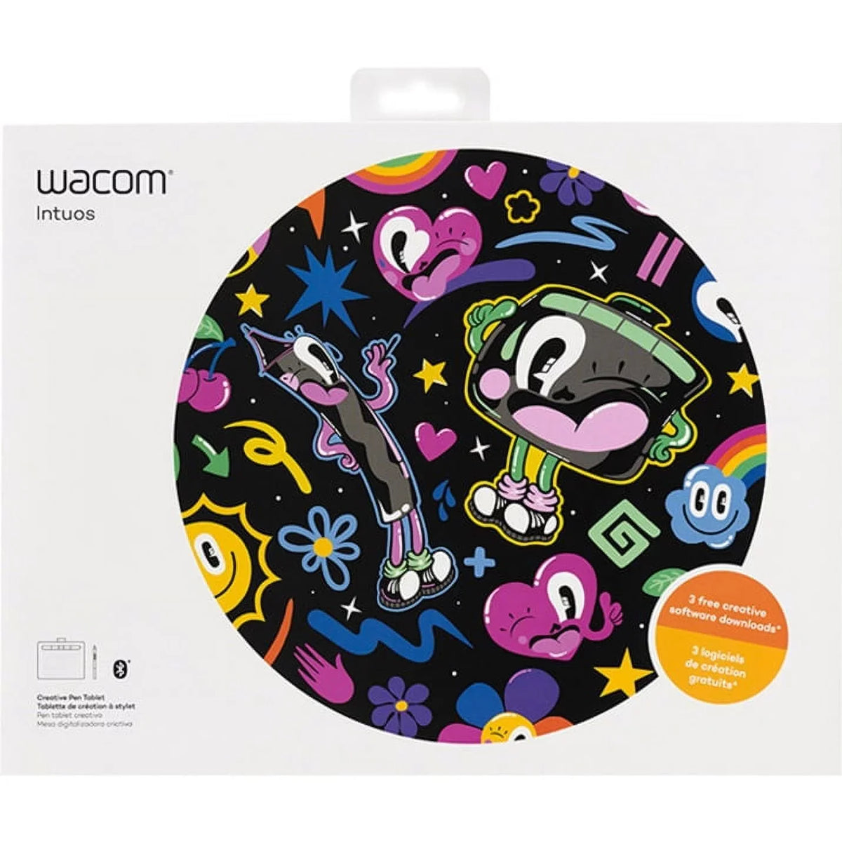 Wacom Intuos Wireless Graphics Drawing Tablet for Mac, , Chromebook & Android (medium) with Software Included, Black (CTL6100WLK0