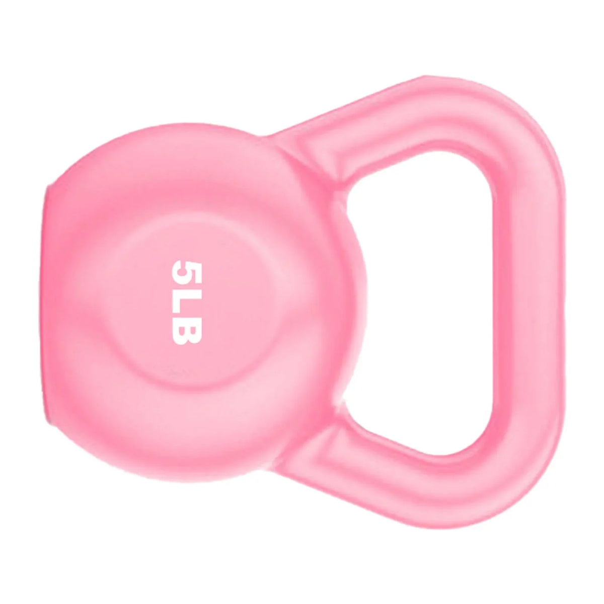 Goldmeet  Kettlebell Weight for Men Women for Exercises Strength Training Functional Fitness Plyometrics Pink 5LB