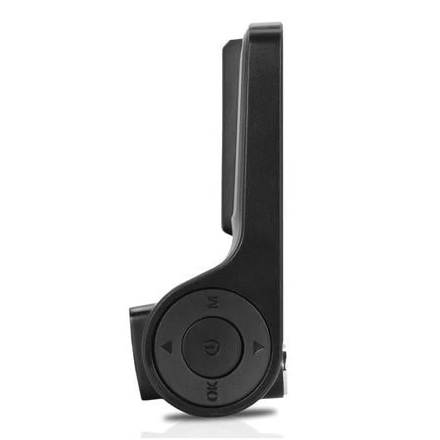 MNCD410T Full  Front and Rear View 4"  Screen Dash Camera with 3-Channel Recording, Black