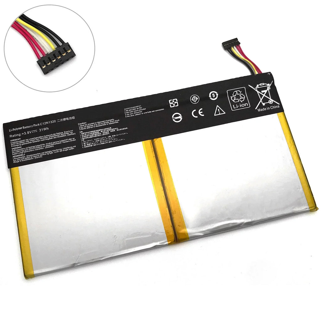 Battery For  Transformer T100TA-DK048H T100TA-DK053H T100TAF-DK001B C12N1320