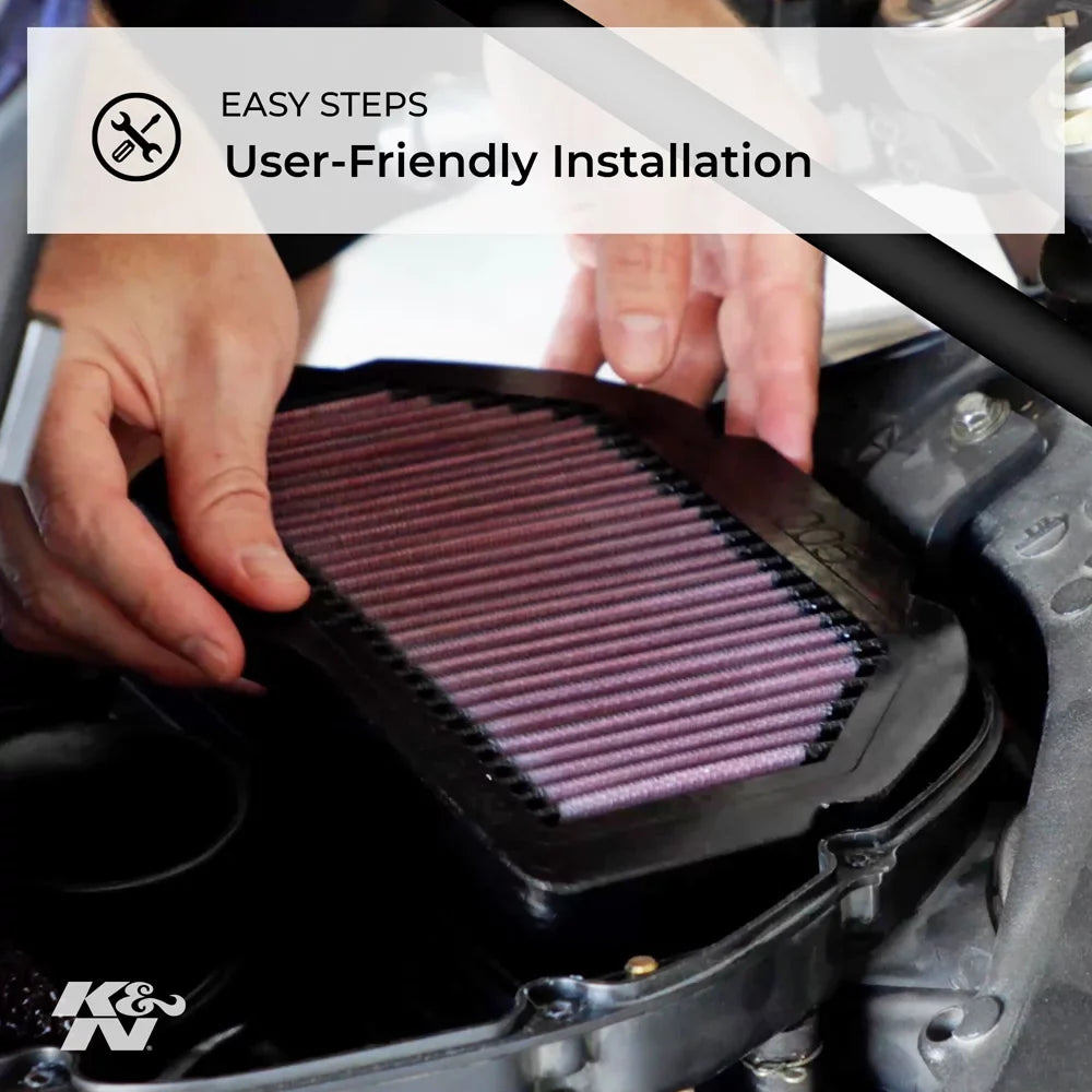 K&N -1009 Suzuki High Performance Replacement Air Filter