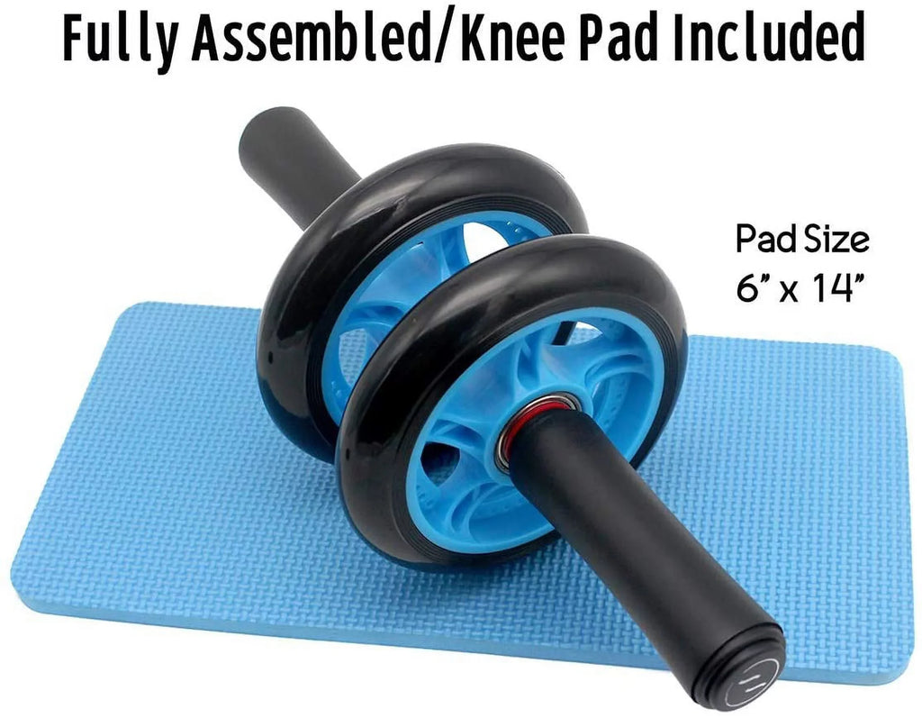 Dual  Roller Wheel with Ball Bearings and Knee Pad