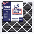 Filter King 12x26x1 Air Filter | 4- | Carbon  8  Pleated A/C Furnace Filters |    | Actual Size: 11.5 x 25.5 x .75"