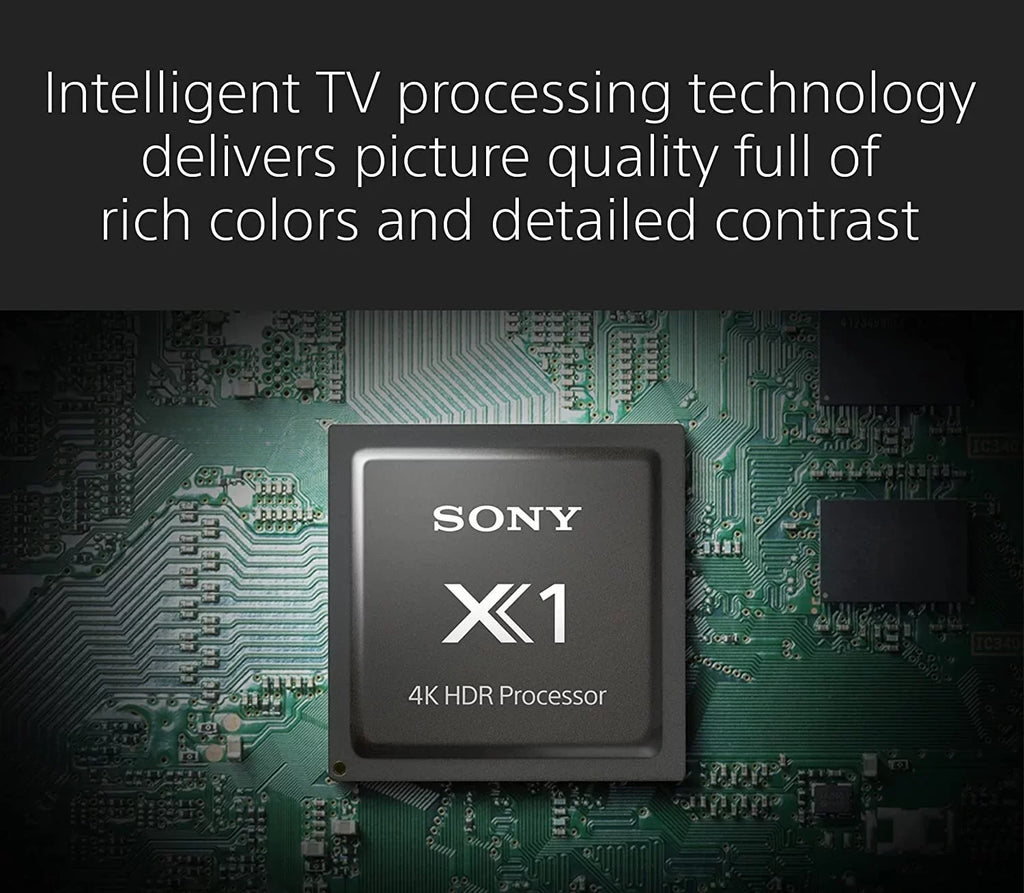 Sony KD43X85K 43" 4K   with PS5 Features Smart  with a Sanus Systems VLF728-B2 Full Motion Wall Mount (2022)