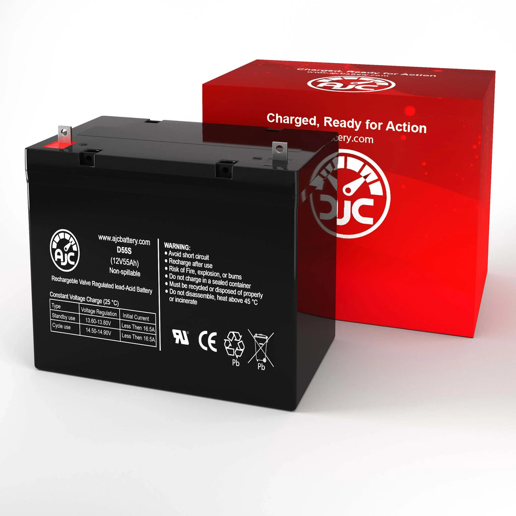 Dalton Tacahe Mid-Wheel Drive PC1350 12V 55Ah Mobility Scooter Battery - This Is an  Brand Replacement