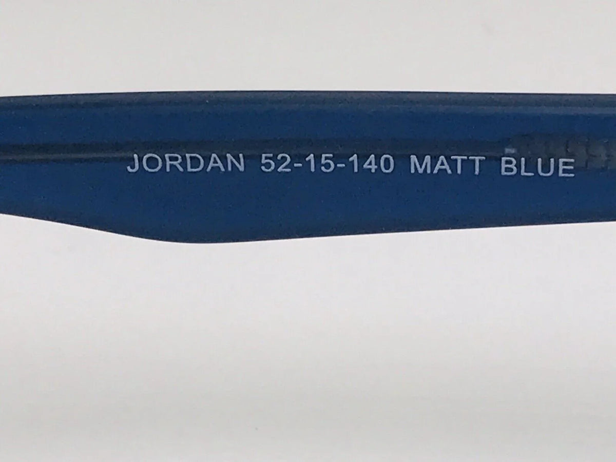 New Designer Inspired   Matte Blue  Eyeglasses 52mm with Case