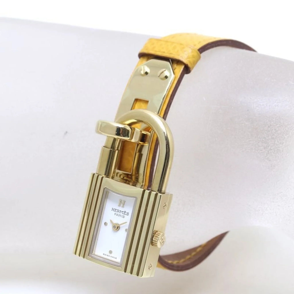 Pre-Owned  Kelly Watch KE1.201 ○Y stamp  (gold plated) x Vaux Epson Ladies 39261 (Good)