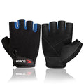 Weight Lifting Gym Gloves with Breathable Leather Palm for Workout Exercise Training Fitness and Bodybuilding for Men & Women