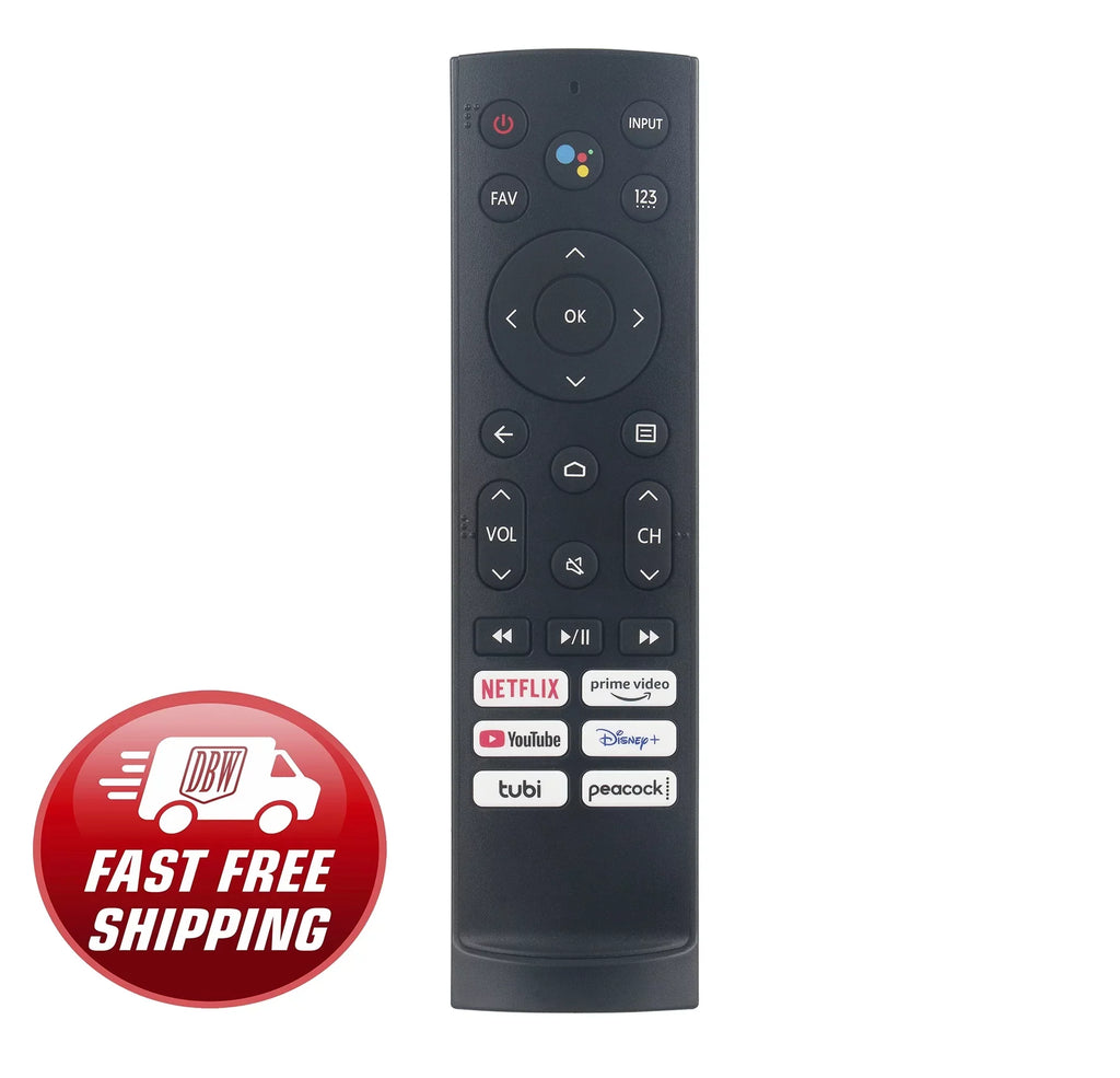 ERF3A90 Voice Replacement Remote Control Compatible with Hisense Google   43A6H ‎50A6H 75U7H 55U7H 65U7H