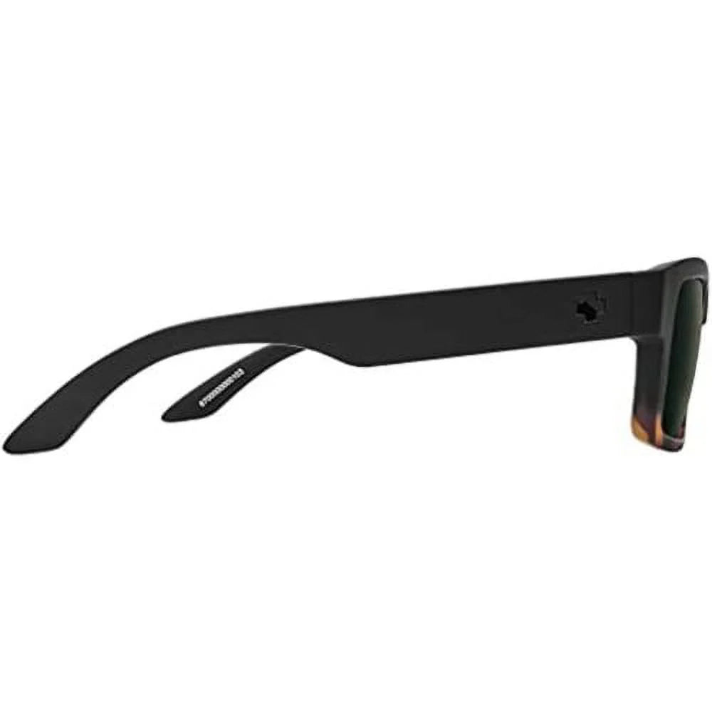 Men Sunglasses Discord Lite Matte Black Tortoise Fade Gray Green Polarized