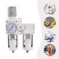 1/2"  Air Pressure Regulator Air Dryer System Filter Water Trap Separator
