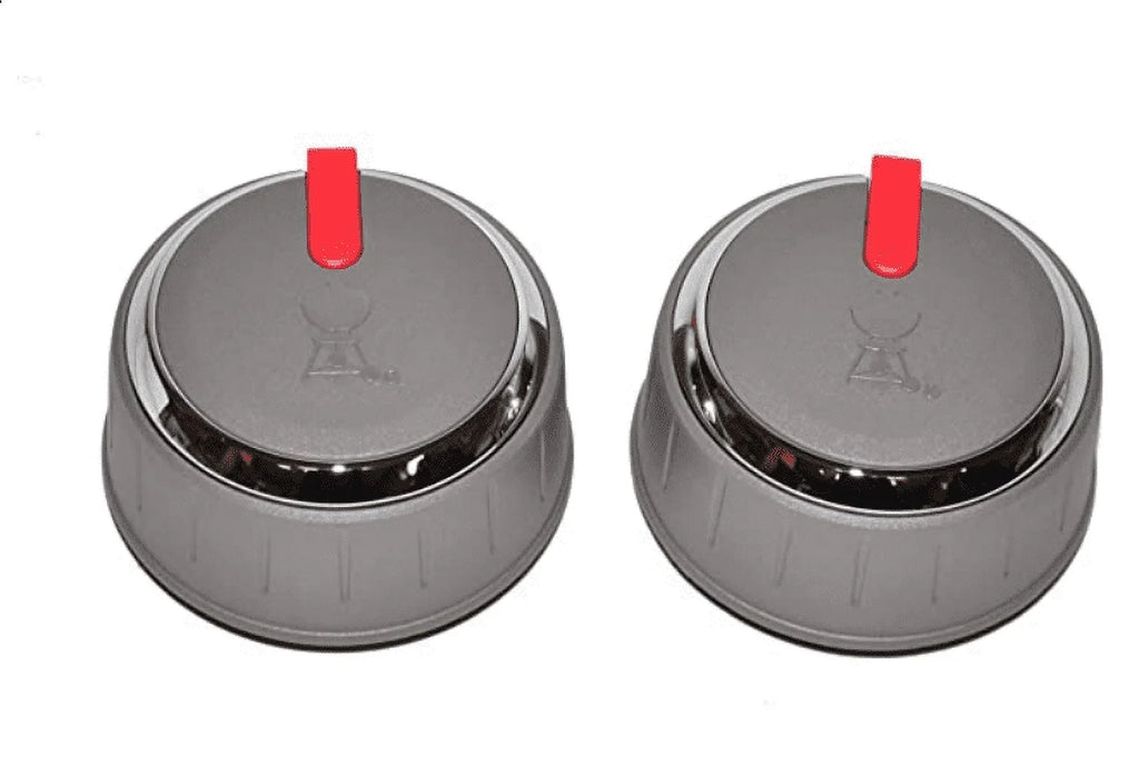 Weber 66048 Set of 2 Control knobs for Genesis  E/ Series (Model Years 2017 and Newer).