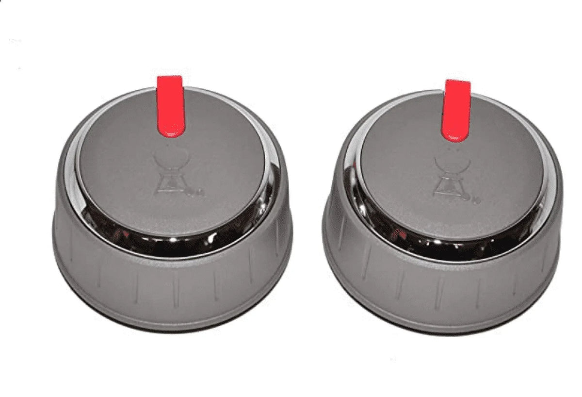 Weber 66048 Set of 2 Control knobs for Genesis  E/ Series (Model Years 2017 and Newer).
