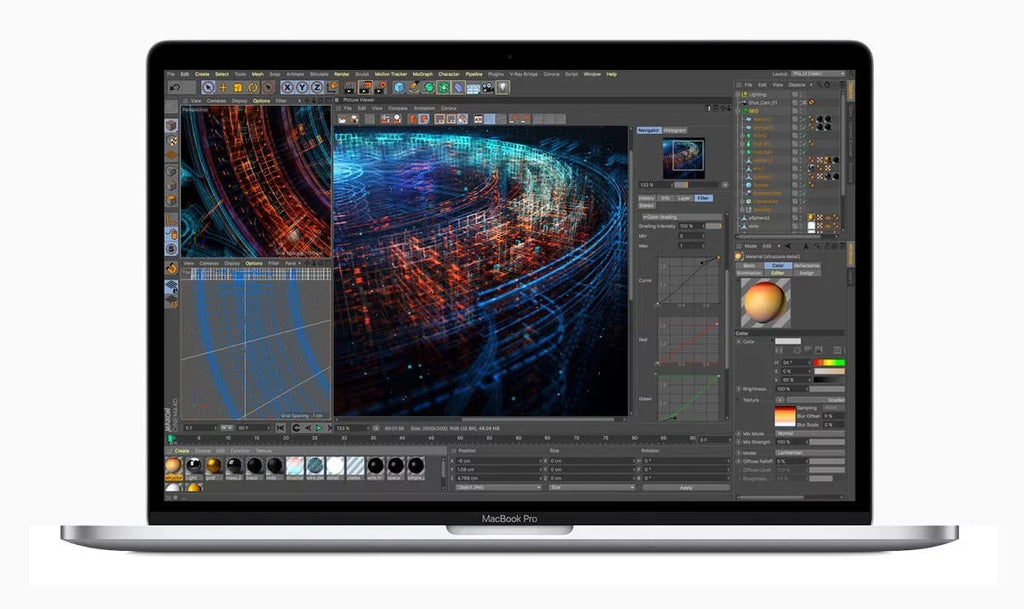Excellent Grade Macbook Pro 13.3-inch (Retina, Silver, Touch Bar) 1.4Ghz Quad Core i5 (2019) MUHQ2LL/A 128GB  8GB Memory 2560x1600 Display Parallels Dual Boot MacOS/Win 10 Pro Power Adapter