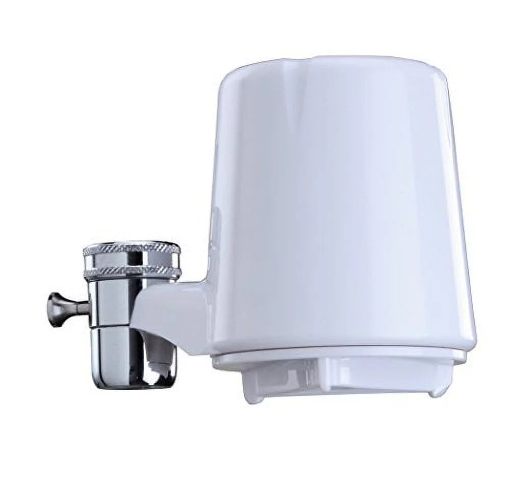 Culligan -15A Faucet Mount Filter with Advanced Water Filtration, White Finish