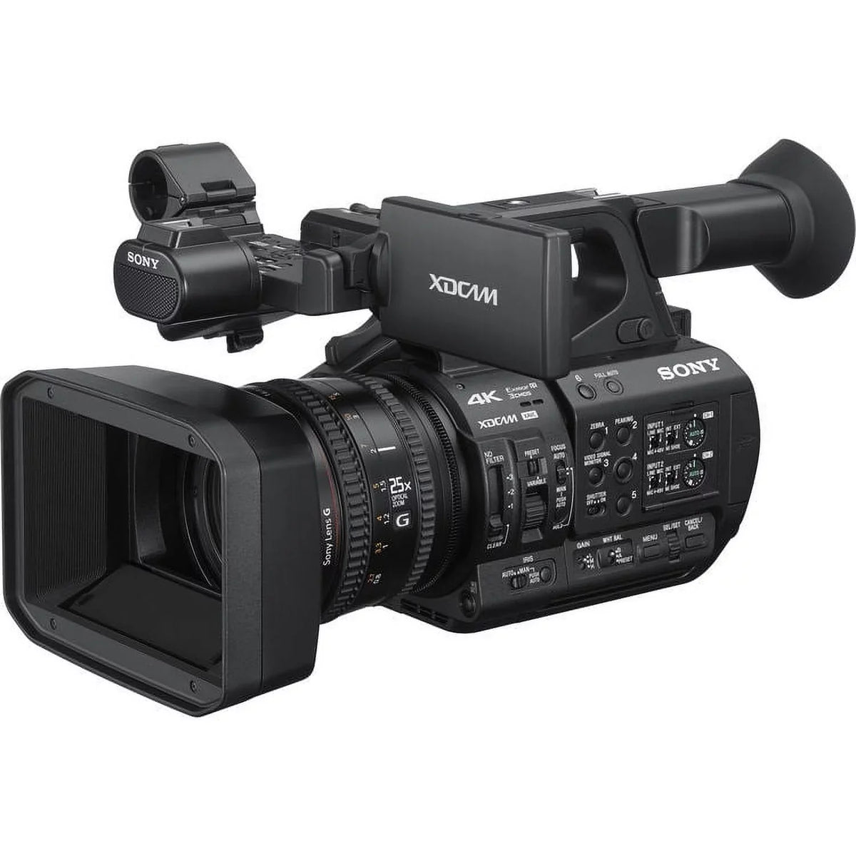 Sony -Z190V PXWZ190 Z190 4K 3- 1/3" Sensor  Camcorder