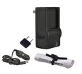 Panasonic Lumix -FZ48 Off Camera 'Intelligent' Rapid Charger + Nwv Direct Microfiber Cleaning Cloth.