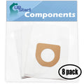 24 Replacement for Hoover Constellation Vacuum Bags - Compatible with Hoover 4010100Z, Type Z  Vacuum Bags (8-Pack, 3 Bags Per Pack)