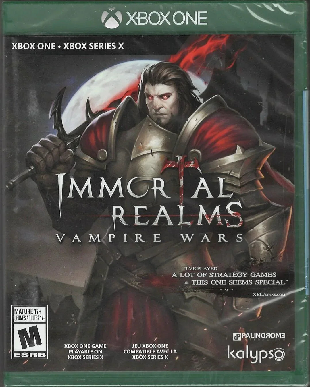 Immortal Realms: Vampire Wars Xbox One (Brand New Factory Sealed  Version) Xbo