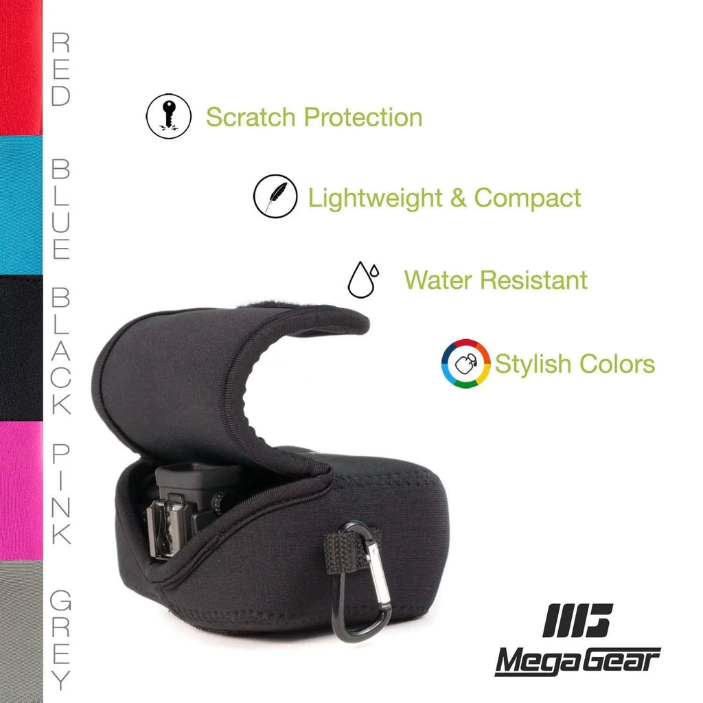 MegaGear Canon PowerShot SX720 , SX710 , Sony -HX60V, -HX50V, Canon SX700 , G16, SX170 , G15, SX160  Neoprene Camera Case