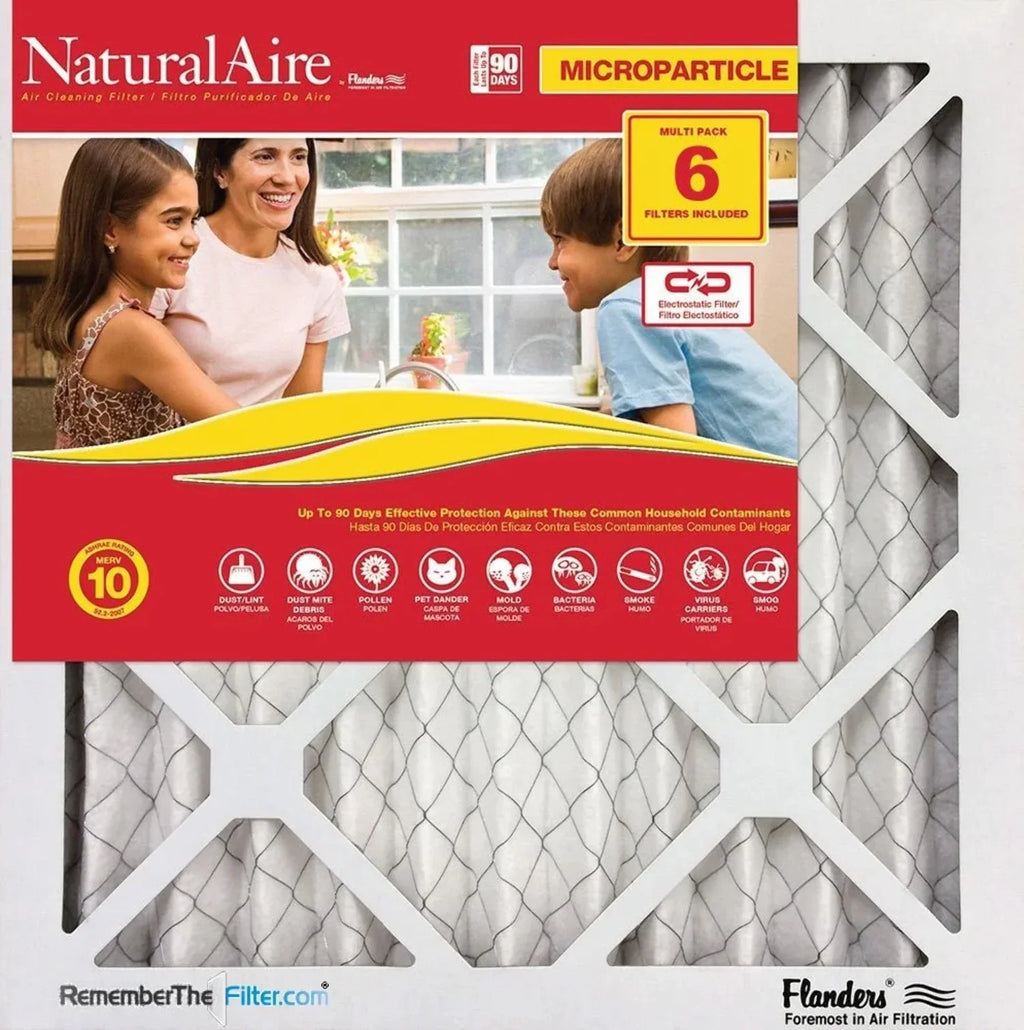 12x30x1 NaturalAire Microparticle  10 Filters 85256.011230 (6 pack)