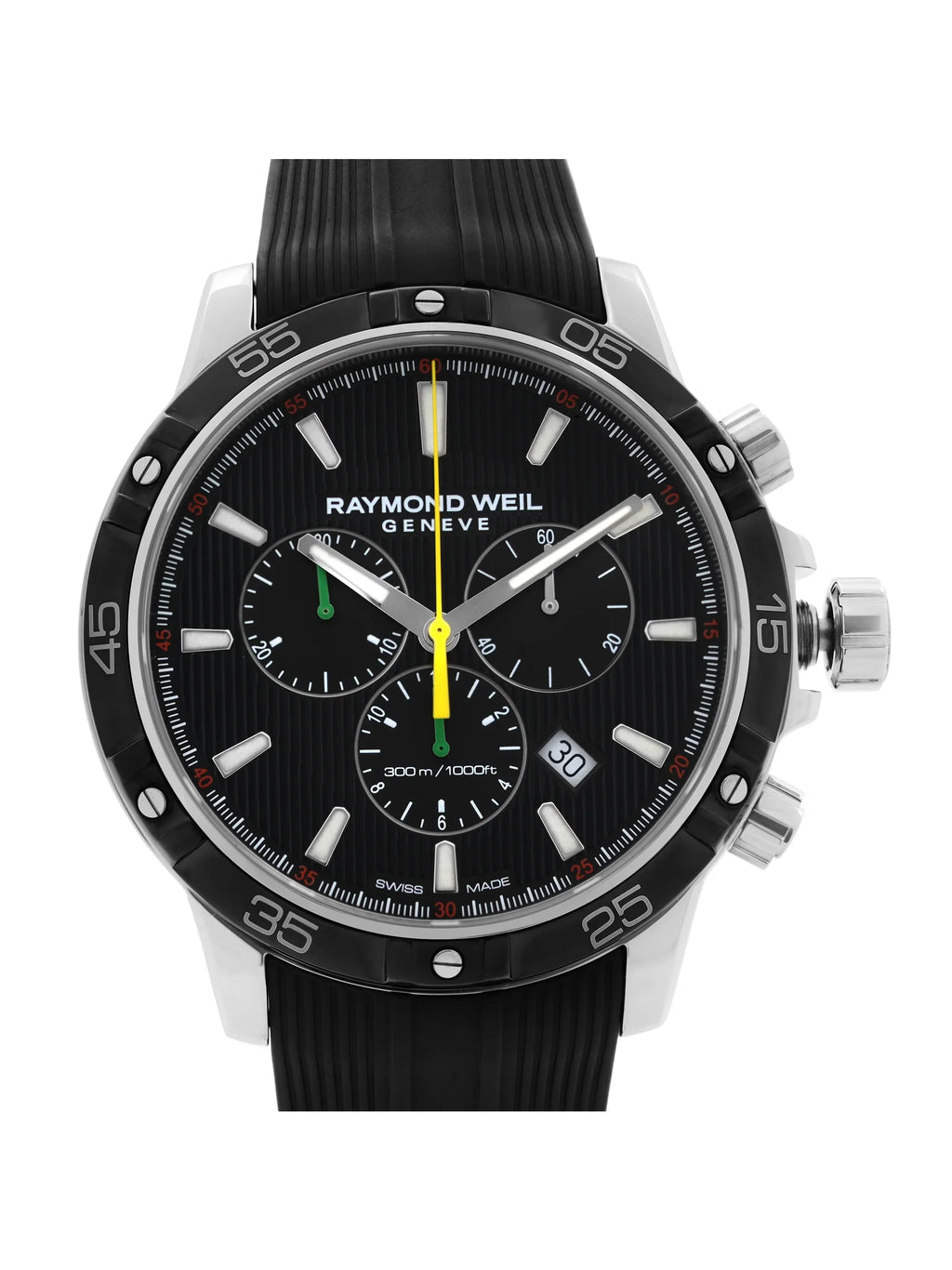 Raymond Weil Tango 300 Bob Marley Edition Steel Quartz Mens Watch 8560-SR1-BMY17