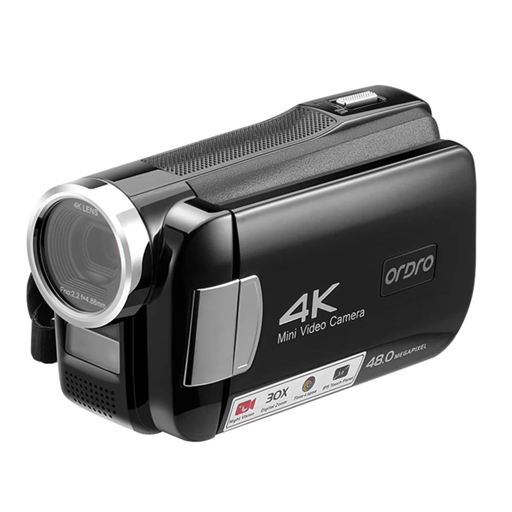 AC2 4K Digital Video Camera Camcorder with 30X Digital Zoom and  Night Vision
