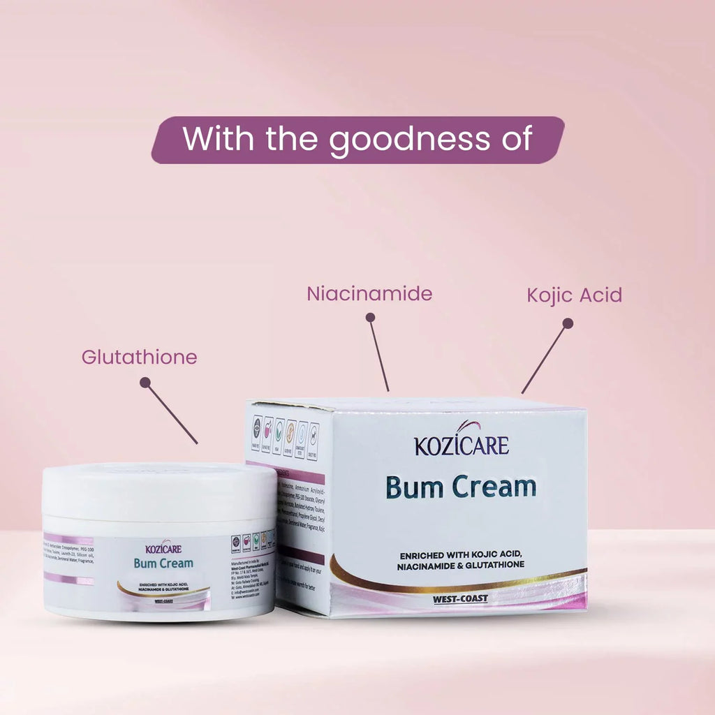 Bum Cream 1% Niacinamide  - 50