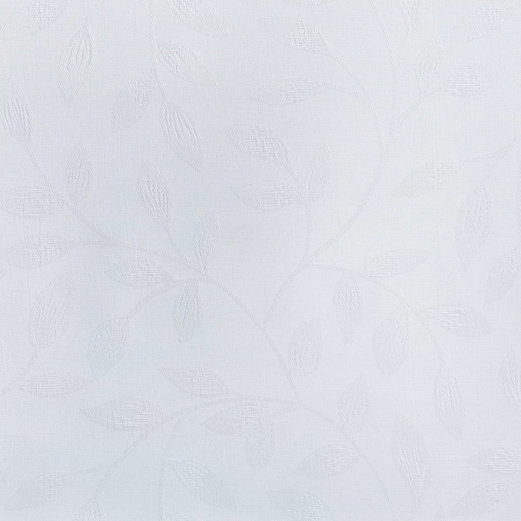 Exclusive Home Bolan Botanical Total Blackout Roman Shade, 23"x 64", White