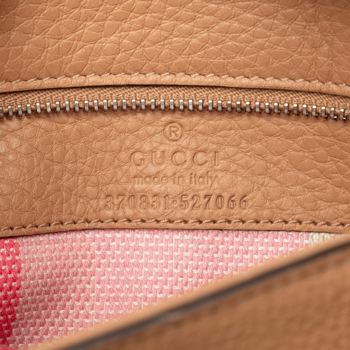 Pre-Owned Gucci Daily Bamboo Handbag Shoulder Bag 370831 Pink Leather Women's  (Good)