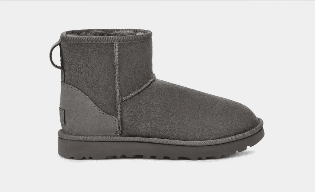 Women's Classic Mini  Winter Boot - Grey - Size 10