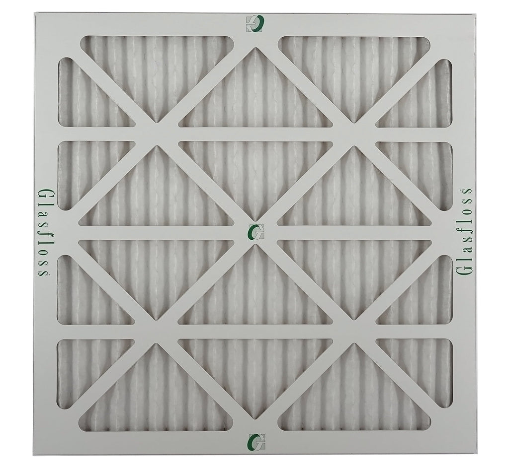 Glasfloss Air Filter 20x20x2 - 2"  10 - (Pack of 4) - Pleated  or  Air Filter - Furnace Air Filter - Home or Office - Made In The .