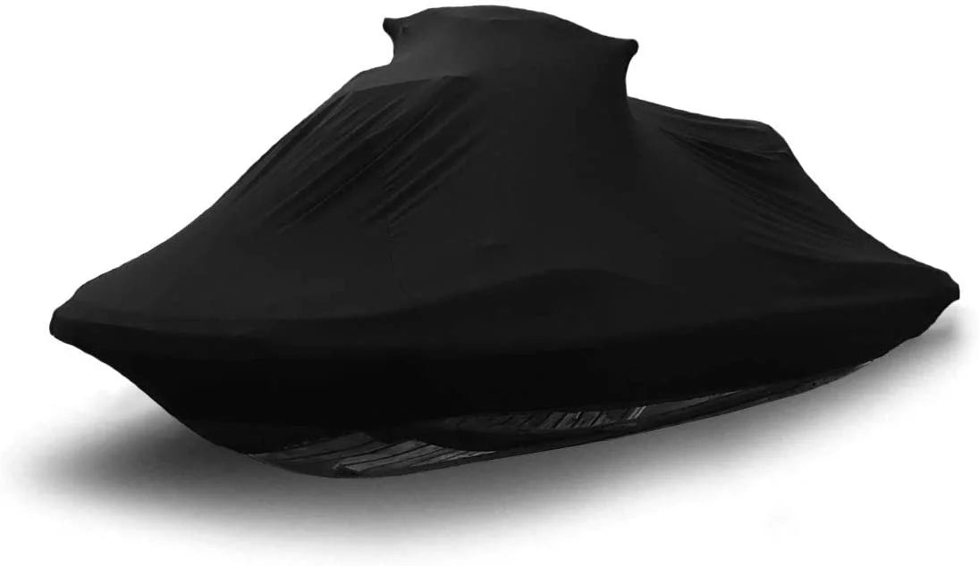 Indoor Jet Ski Cover for    2006-2007 - Black Satin - Ultra Soft & Stretchy - Protects from Dust & Dings Inside! Includes Storage Bag - Indoor